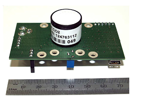 NDIR transmitter board - med sensor