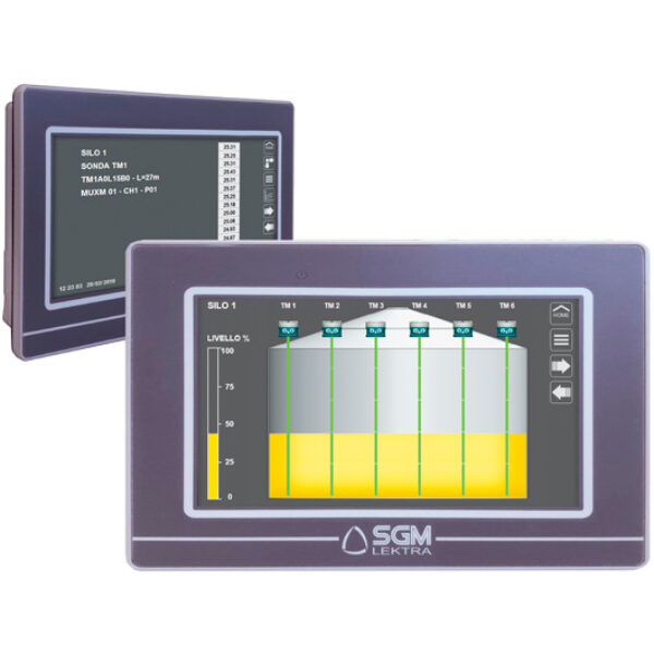 Temp., niveau og fugtighed display og kontrol Agritherm T60 - SGM Lektra